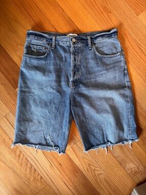 Agolde size 31 Jean shorts jorts button fly